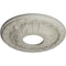 Ekena Millwork Leaf Ceiling Medallion (Canopies up to 4 3/4"), 11 3/8"OD x 3 5/8"ID x 1 1/8"P, Pot of Cream Crackle CM11LFPCC - alternate 3